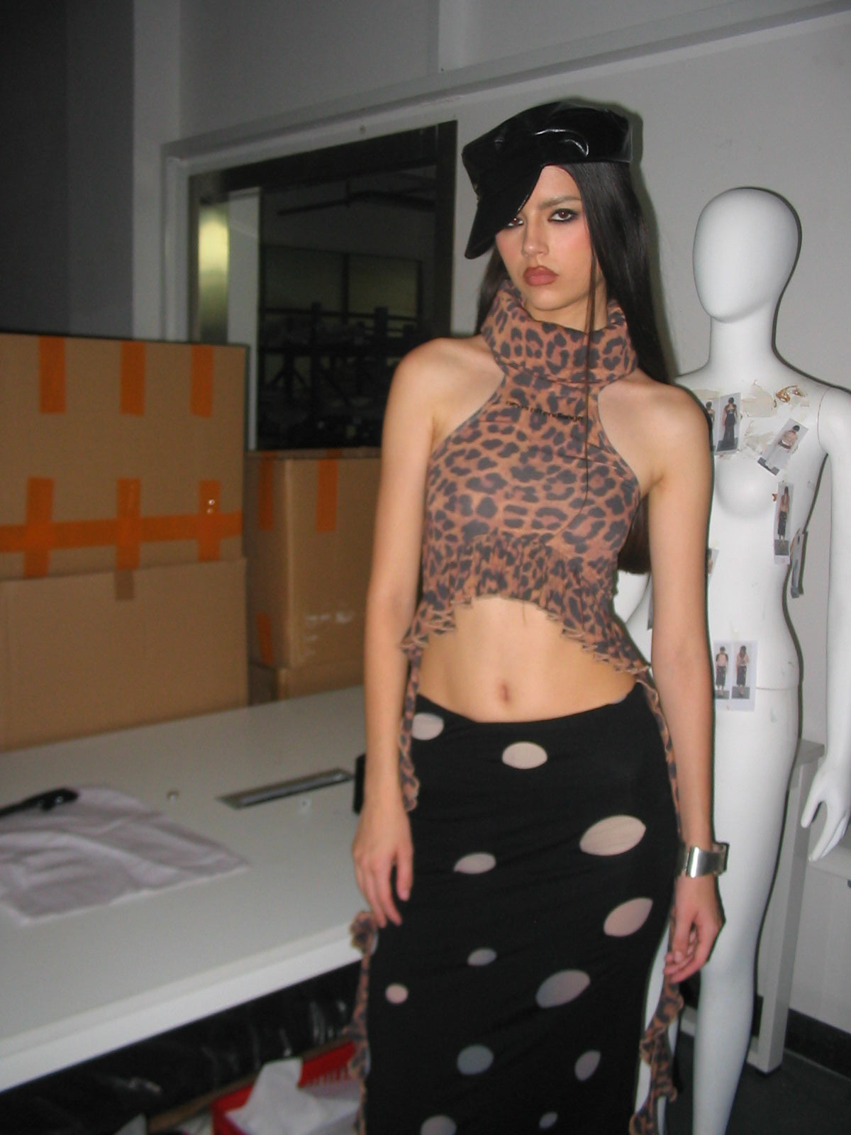 Lena Leopard Knit Top