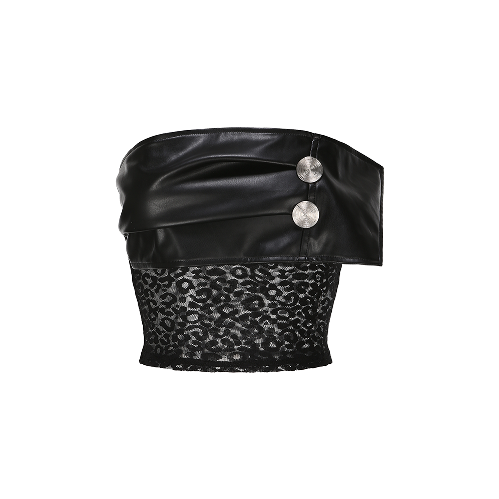 Nina Leather Bandeau