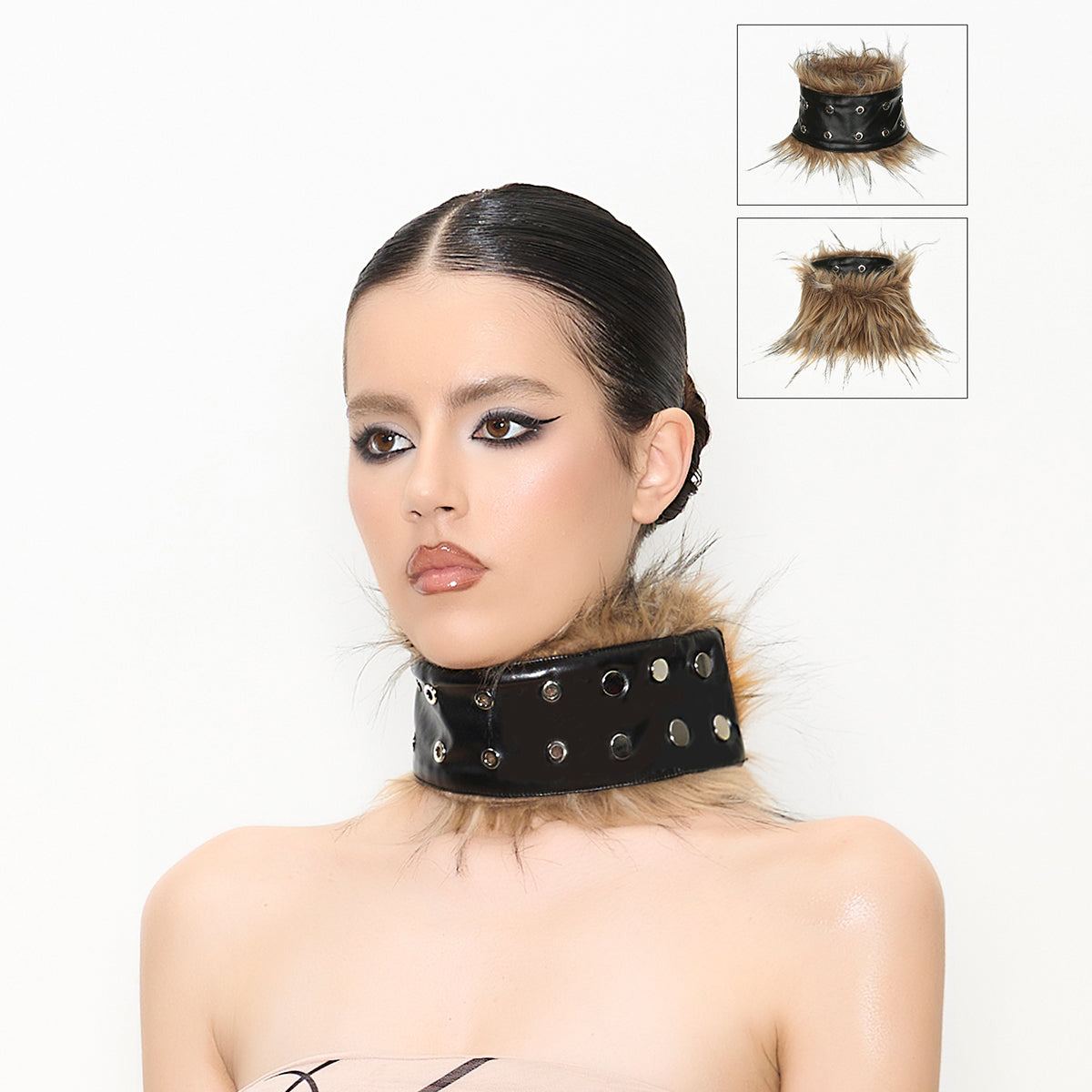 Leona Leather Choker