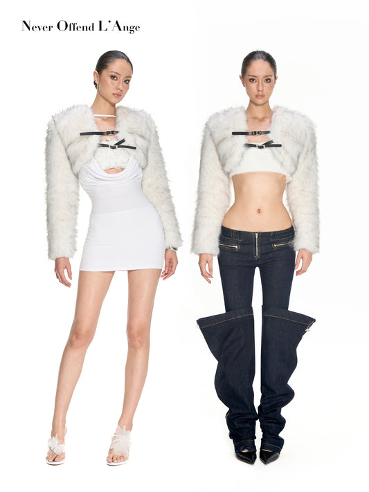 Nina Frost Faux Fur Jacket