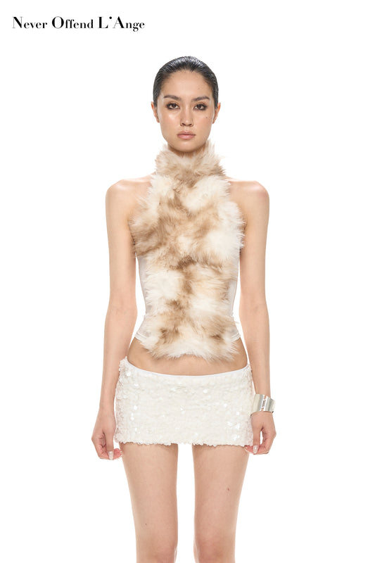 Scarlett Essential Fur Halter