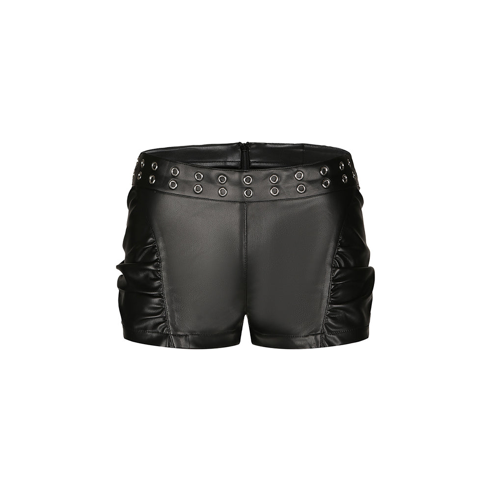 Leona Leather Shorts