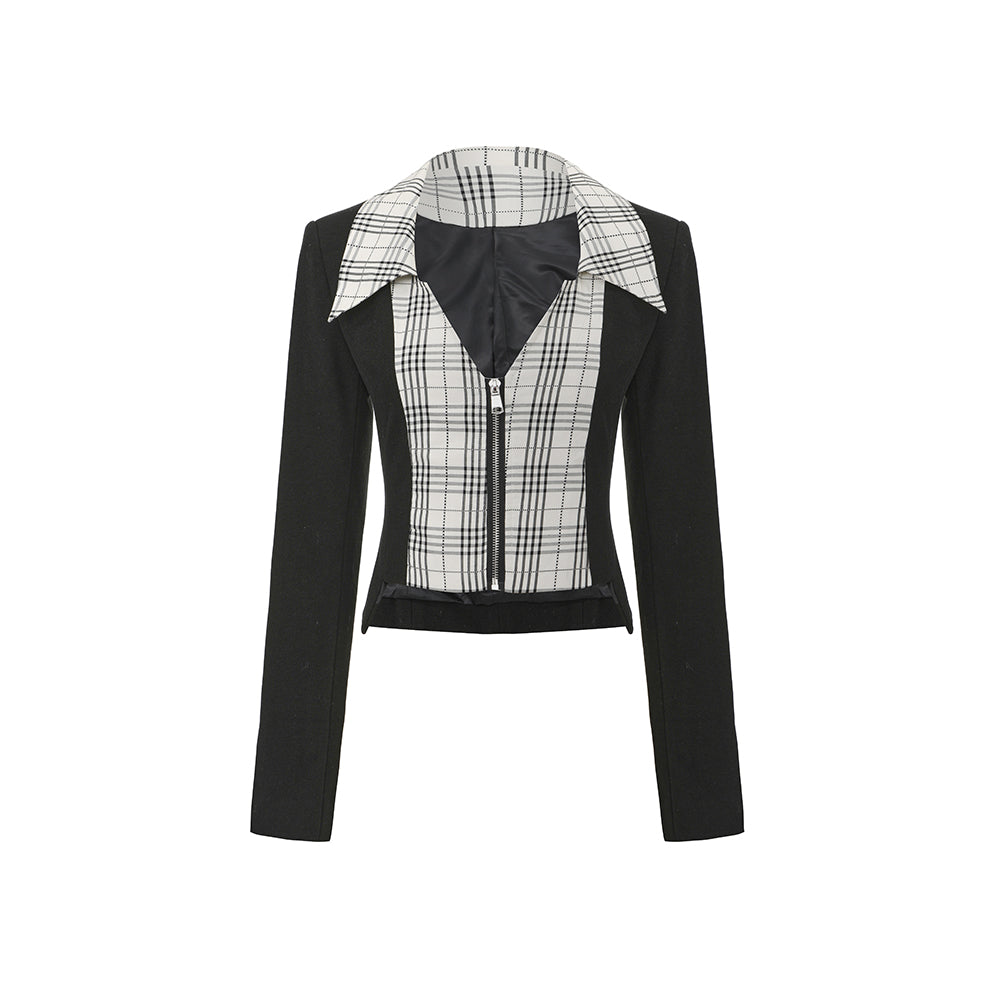Nola Plaid Woolen 3-Piece Set